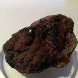 Cinabrio, Metacinabrio<br />Mina Bagni San Filippo, Monte Amiata, Castiglion d'Orcia, Provincia Siena, Toscana, Italia<br />49 mm x 37 mm<br /> (Autor: Sante Celiberti)