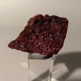 Cinabrio<br />Mina Le Solforate, Monte Amiata, Piancastagnaio, Provincia Siena, Toscana, Italia<br />41 mm x 26 mm<br /> (Autor: Sante Celiberti)