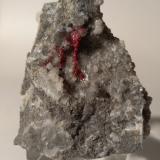 Cinabrio, Millerita, Dolomita<br />Mina Siele, Monte Amiata, Piancastagnaio, Provincia Siena, Toscana, Italia<br />52 mm x 43 mm<br /> (Autor: Sante Celiberti)