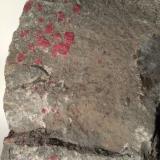 Cinabrio<br />Mina Siele, Monte Amiata, Piancastagnaio, Provincia Siena, Toscana, Italia<br />270 mm x 210 mm<br /> (Autor: Sante Celiberti)