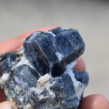 Corundum<br />Bluejay claim, Revelstoke, Regional District Columbia-Shuswap, British Columbia, Canada<br />10 cm by 1 cm<br /> (Author: thecrystalfinderBC)