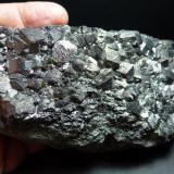 MagnetitaLa Herrería Mine, Burguillos del Cerro, Comarca Zafra-Río Bodión, Badajoz, Extremadura, Spain12 x 7,5 cm. (Autor: javier ruiz martin)