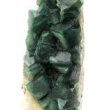 Fluorite<br />Mandrosonoro, Ambatofinandrahana District, Amoron'i Mania Region, Fianarantsoa Province, Madagascar<br />Specimen height 28 cm, largest crystal 3,5 cm<br /> (Author: Tobi)