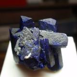 Azurita<br />Ajo, Montes Little Ajo, Distrito Ajo, Condado Pima, Arizona, USA<br />25x25 mm<br /> (Autor: Ignacio)