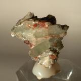Diopside, Grossular (Var.: Hessonite)Val d'Ala, Valles Lanzo (Valli di Lanzo), Provincia Ciudad metropolitana de Turín, Piamonte (Piemonte), Italia37,5 x 39,5 mm (Author: Sante Celiberti)
