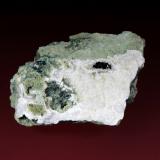 Babingtonita<br />Cantera Malad, Malad, Mumbai (Bombay), Distrito Mumbai, Maharashtra, India<br />7 x 5 cm.<br /> (Autor: Antonio P. López)