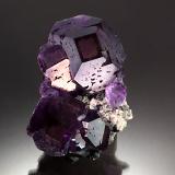 Fluorite<br />Xia Yang Mine, Yongchun, Quanzhou Prefecture, Fujian Province, China<br />4.0 cm x 5.1 cm<br /> (Author: Michael Shaw)