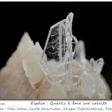 Quartz (variety faden)<br />Tole, Wana, South Waziristan, Khyber Pakhtunkhwa Province, Pakistan<br />fov 60 mm<br /> (Author: ploum)