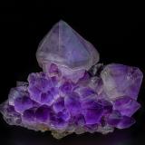 Quartz (variety amethyst)<br />Ellis-Jones Mine, Due West, Abbeville County, South Carolina, USA<br />11.8 x 9.4 cm<br /> (Author: am mizunaka)