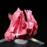 Rhodonita (Rodonita) y AlabanditaSan Martín Mine, Chiurucu (Chiuruco), Huallanca District, Bolognesi Province, Ancash Department, Peru5 x 5 cm. (Autor: Antonio P. López)