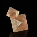 Fluorite<br />Huanggang Mines, Hexigten Banner (Kèshíkèténg Qí), Chifeng (Ulanhad), Inner Mongolia Autonomous Region, China<br />2.1 cm x 2.9 cm<br /> (Author: Michael Shaw)