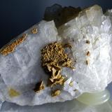Baryte, Siderite<br />Brosso Mine, Cálea, Léssolo, Canavese District, Metropolitan City of Turin Province, Piedmont (Piemonte), Italy<br />79 x 52 mm<br /> (Author: Sante Celiberti)