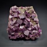 Fluorite<br />Denton Mine, Goose Creek Mine group, Harris Creek Sub-District, Hardin County, Illinois, USA<br />127 mm x 102 mm  x 33 mm<br /> (Author: Don Lum)