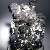 Magnetite<br />Brosso Mine, Cálea, Léssolo, Canavese District, Metropolitan City of Turin Province, Piedmont (Piemonte), Italy<br />75 x 61 mm<br /> (Author: Sante Celiberti)