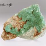 Fluorita<br />Pedrera Berta, Turó de Can Domènech, Serra de Roques Blanques, Sant Cugat del Vallès-El Papiol, Comarca Vallès Occidental / Baix Llobregat, Barcelona, Cataluña / Catalunya, España<br />89 x 70 x 44 mm.<br /> (Autor: Rafael Galiana)