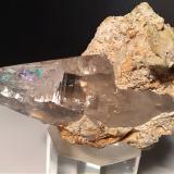 Quartz<br />Formazza Valley, Ossola Valley, Verbano-Cusio-Ossola Province, Piedmont (Piemonte), Italy<br />81 x 56,4 mm<br /> (Author: Sante Celiberti)