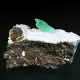 Fluorapophyllita-(K) (Apofilita)<br />Distrito Jalgaon, Maharashtra, India<br />4 x 2 cm.<br /> (Autor: Antonio P. López)