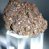 Siderite (variety magnesian)Mina Brosso, Cálea, Léssolo, Distrito Canavese, Provincia Ciudad metropolitana de Turín, Piamonte (Piemonte), Italia45 x 38 mm (Author: Sante Celiberti)