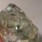 Quartz (variety faden), Chlorite (Group)<br />Triolet Glacier, Ferret Valley, Les Grandes Jorasses Massif, Courmayeur, Aosta Valley (Val d'Aosta), Italy<br />61 x 37 mm<br /> (Author: Sante Celiberti)