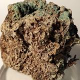 Cobre, Malaquita<br />Roccatederighi, Roccastrada, Provincia Grosseto, Toscana, Italia<br />72,3 x 54,5 mm<br /> (Autor: Sante Celiberti)