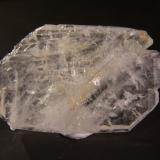 Quartz<br />San Roque, Northeastern, Antioquia Department, Colombia<br />58mm x 36mm x 7mm<br /> (Author: Firmo Espinar)