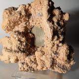 Pirita, Dolomita (pseudomórfica de Calcita)<br />Mina Gavorrano, Gavorrano, Provincia Grosseto, Toscana, Italia<br />105,5 x 115<br /> (Autor: Sante Celiberti)
