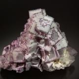 Fluorite<br />Qinglong Mine, Dachang, Qinglong, Qianxi'nan Autonomous Prefecture, Guizhou Province, China<br />7.5 cm x 9.5 cm<br /> (Author: Michael Shaw)