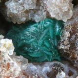 PseudomalaquitaSan Guillermo Mine, El Guijo, Comarca Los Pedroches, Córdoba, Andalusia, Spainfov 1.5 mm (Autor: Rewitzer Christian)