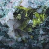 Pumpellyita<br />Monte La Rocha de Piquer, Torás, Comarca Alto Palancia, Castellón / Castelló, Comunidad Valenciana / Comunitat Valenciana, España<br />21 x 15 x 15 mm<br /> (Autor: José Luis Zamora)