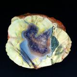 Cuarzo (variedad calcedonia - ágata)<br />Arroyo Agate, Condado Etheridge, Queensland, Australia<br />6 x 5 cm.<br /> (Autor: Antonio P. López)