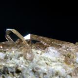 Cuarzo (variedad ahumado)Göscheneralp, Valle Göschenen, Göschenen, Valle Reuss, Uri, SuizaCampo de visión 4 cm. (Autor: Antonio P. López)