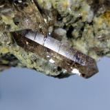 Cuarzo (variedad ahumado)Göscheneralp, Valle Göschenen, Göschenen, Valle Reuss, Uri, SuizaCristal de 3 cm. (Autor: Antonio P. López)