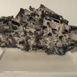 Coquandita, Stibnita (Estibina)<br />Mina Pereta, Pereta, Magliano in Toscana, Provincia Grosseto, Toscana, Italia<br />105 x 51,4 mm<br /> (Autor: Sante Celiberti)