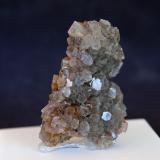 AragonitoAfloramiento del Keuper, Los Barrancos, Camporrobles, Comarca	Requena-Utiel, Valencia / València, Comunidad Valenciana / Comunitat Valenciana, España4.5 x 2.5 cm (Autor: Pedro Antonio)