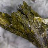 Epidota y Cuarzo.<br />Obras del túnel de Pigot, Autovia C-25, Pla de Pigot, Arbúcies, Comarca La Selva, Massís del Montseny, Gerona / Girona, Cataluña / Catalunya, España<br />7´410 x 4´863 mm.<br /> (Autor: Jesus Franquesa Baucells)