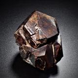 Goethite after Pyrite<br />Wiley Canyon, Lake Mountains, Utah County, Utah, USA<br />54 mm x 41 mm x 34 mm<br /> (Author: Don Lum)