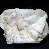 Ortoclasa [Orthoclasa] (variedad valencianita)Mina Valenciana, Guanajuato, Municipio Guanajuato, México8 x 6 cm. (Autor: Antonio P. López)