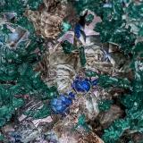 Dioptase, Quartz, Plancheite<br />Sanda Quarry, Mindouli, Mindouli District, Pool Department, Republic of the Congo<br /><br /> (Author: am mizunaka)