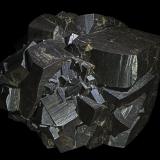 Goethite after Pyrite<br />Pelican Point Quarry, Pelican Point, Utah Lake, Utah County, Utah, USA<br />85 x 70 x 68 mm<br /> (Author: Rob Schnerr)