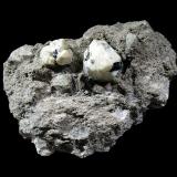 Leucita<br />Orchi, Conca della Campania, Complejo volcánico Roccamonfina, Provincia Caserta, Campania, Italia<br />11 x 8 cm.<br /> (Autor: Antonio P. López)