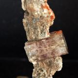 AragonitoAfloramiento del Keuper, Los Barrancos, Camporrobles, Comarca	Requena-Utiel, Valencia / València, Comunidad Valenciana / Comunitat Valenciana, España8 x 2.5 cm (Autor: Pedro Antonio)