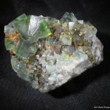 Fluorita.<br />Mina Matagalls (Minas de Sant Marçal), Sant Marçal, Viladrau, Comarca Osona, Gerona / Girona, Cataluña / Catalunya, España<br />45x40 mm.<br /> (Autor: Jesus Franquesa Baucells)