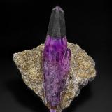 Quartz (variety amethyst)<br />La Sorpresa Mine, Amatitlán, Municipio Eduardo Neri, Guerrero, Mexico<br />8.8 x 6.8 cm<br /> (Author: am mizunaka)