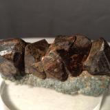Goethite after Pyrite<br />La Thuile, Aosta Valley (Val d'Aosta), Italy<br />66 x 32,5 mm<br /> (Author: Sante Celiberti)