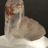 Rutile, QuartzValle Vizze, Provincia Bolzano, Trentino-Alto Adige (Trentino-Südtirol), Italia33 x 32 mm (Author: Sante Celiberti)