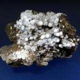 Gonnardita<br />Volcanes del Campo de Calatrava, Ciudad Real, Comarca Campo de Calatrava, Castilla-La Mancha, España<br />8 x 5 cm.<br /> (Autor: Antonio P. López)