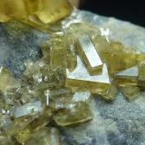 BaritaMeikle Mine, Bootstrap District, Elko County, Nevada, USA3 x 3 cm. (Autor: javier ruiz martin)