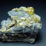 BaritaMeikle Mine, Bootstrap District, Elko County, Nevada, USA3 x 3 cm. (Autor: javier ruiz martin)