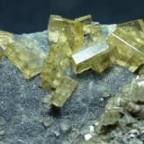 BaritaMeikle Mine, Bootstrap District, Elko County, Nevada, USA2,5 x 1,2 cm. (Autor: javier ruiz martin)