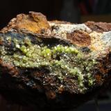 Piromorfita<br />Moulay Bouazza, Provincia Khénifra, Región Béni Mellal-Khénifra, Marruecos<br />75x50 mm<br /> (Autor: Ignacio)